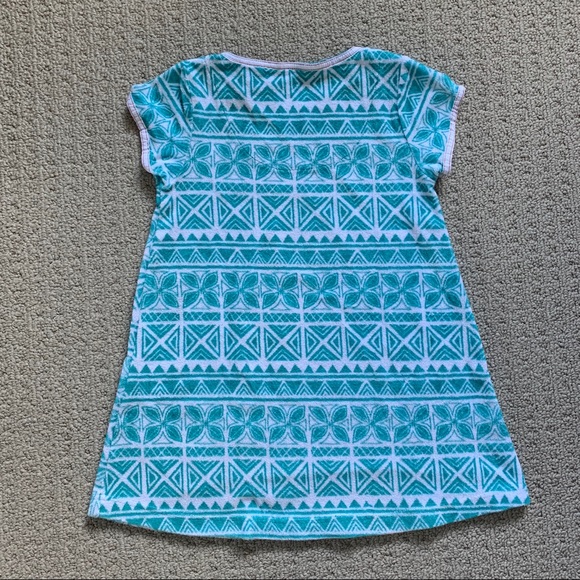 Disney Moana Turquoise Printed Dress - Picture 2 of 8